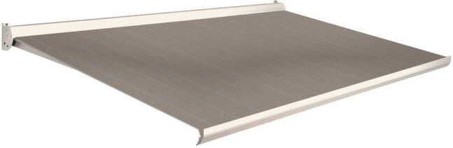 Domasol Knikarmscherm F10 Manueel Ral9001 Dessin Doek D293 350x250cm