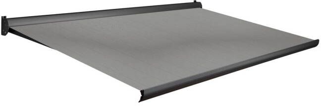 Domasol Knikarmscherm F10 Motor Schakelaar Ral 7016str Dessin Doek D292 350x250cm