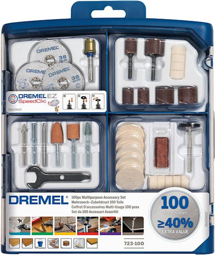 Dremel 723 Multitool accessoireset 100-delige starterset - Foto 2