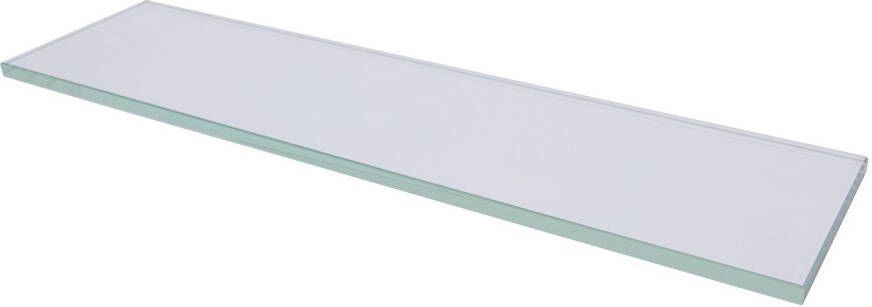 Duraline Wandplank Glas Helder 12mm 60x15cm