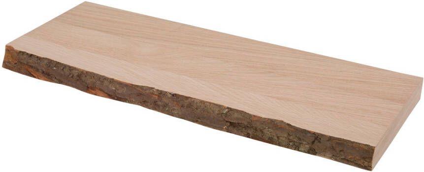 Duraline Wandplank XL4 Eiken Fineer Met Schors met FSC Keurmerk 38mm 60x23 5cm