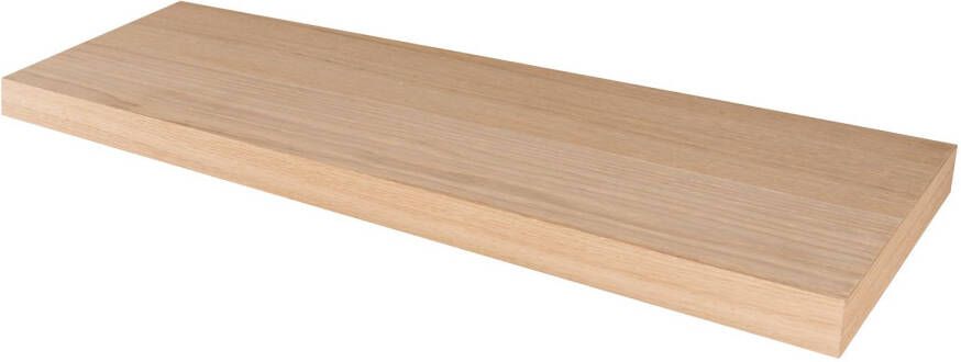 Duraline Wandplank Xl4 Eiken Fineer 38mm 80x23 5cm