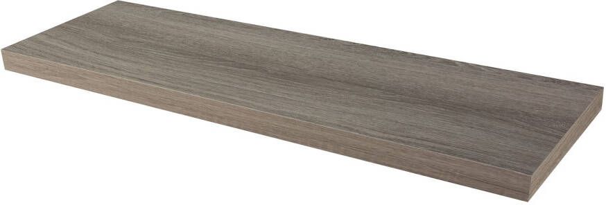 Duraline Wandplank Xl4 Grijs Eik 38mm 80x23 5cm