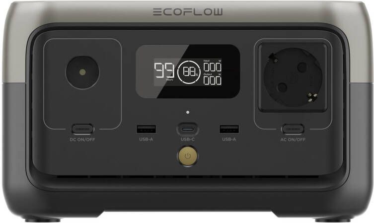 EcoFlow Draagbare Elektrische Centrale River 2 (256wh 20ah 12.8v)
