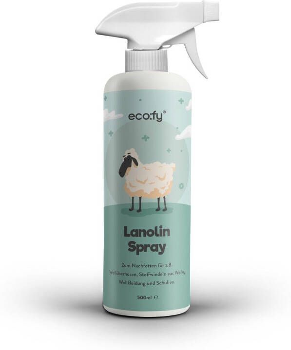 Eco:fy Lanolinespray 500ml Vloeibaar Wolvet Voor Snelle Verzorging