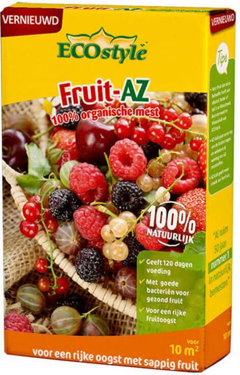 Ecostyle Fruit-az Organische Vest Voor Heerlijk Vruchten 800gr