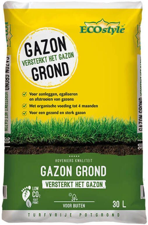 Ecostyle Gazon Grond Met Organische Voeding 30l