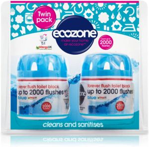Ecozone forever flush twin pack toiletblok