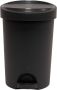 EDA Power Tower Stepy Bin P alemmer 15 Ltr Voor Zak 20 Ltr Antraciet - Thumbnail 2