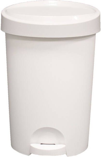 EDA Power Tower Stepy Bin P alemmer 15 Ltr Voor Zak 20 Ltr Wit