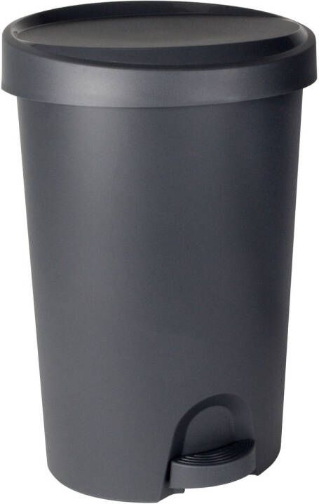 EDA Power Tower Stepy Bin P alemmer 45 Ltr Voor Zak 50 Ltr Antraciet