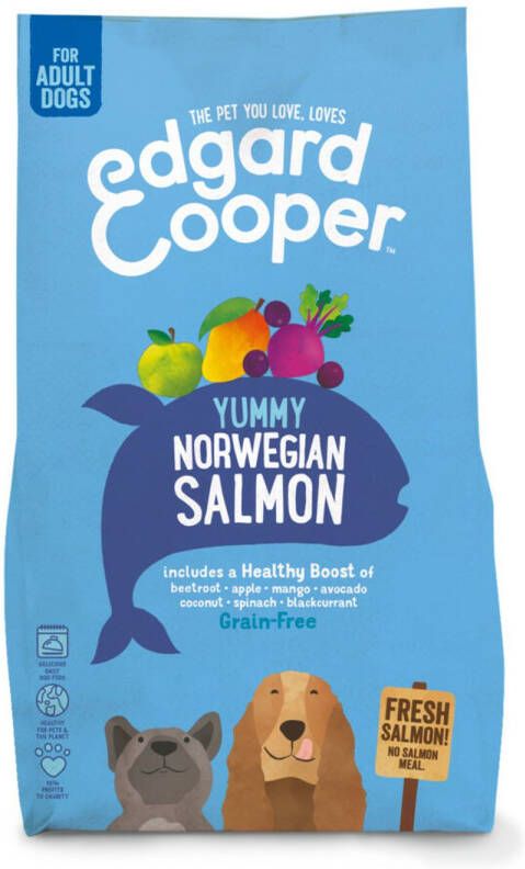 Edgard & Cooper Hondenvoer Noorse Zalm 2 5 Kg