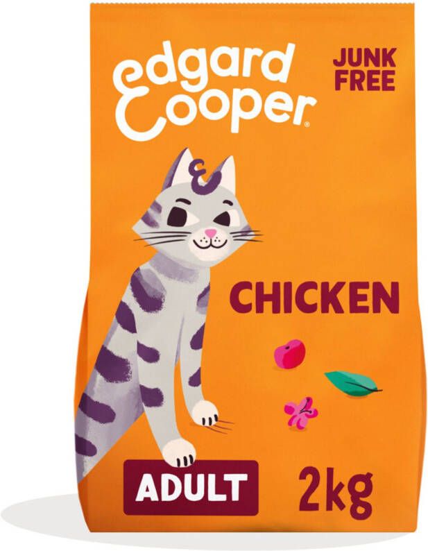 Edgard & Cooper Brokjes Kattenvoer Kip 2 kg