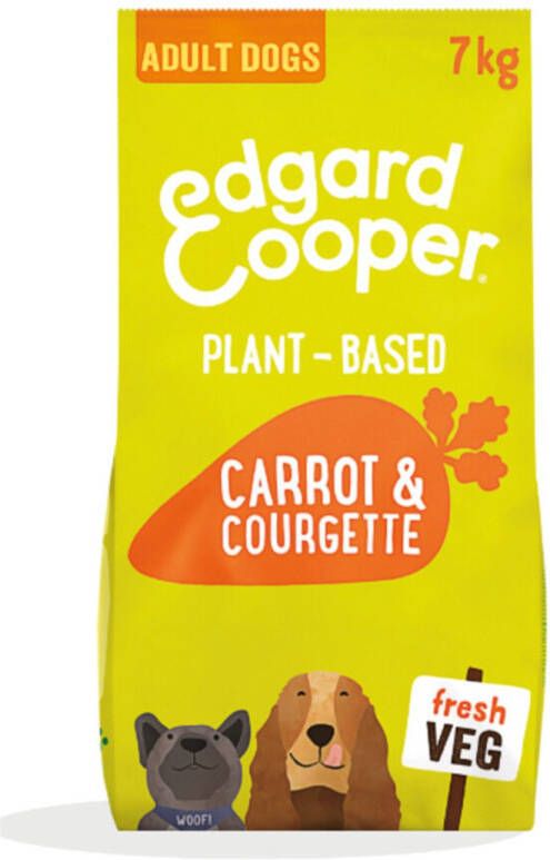 Edgard & Cooper Plantaardig Hondenvoer Wortel Courgette 7 Kg