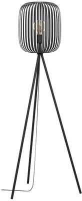 EGLO Romazzina Vloerlamp E27 metaal driepoot 140 cm Zwart - Foto 4