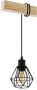 EGLO  Townshend 5 Hanglamp - E27 - 100 cm - Zwart Bruin - Thumbnail 2