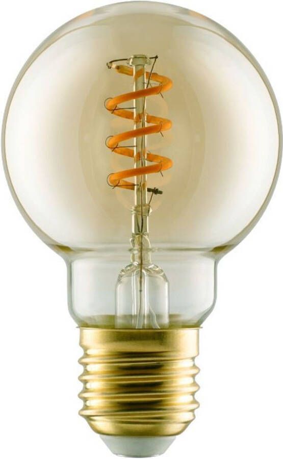 EGLO Led Lamp E27 G60 Amberkleurig 4w 2000k