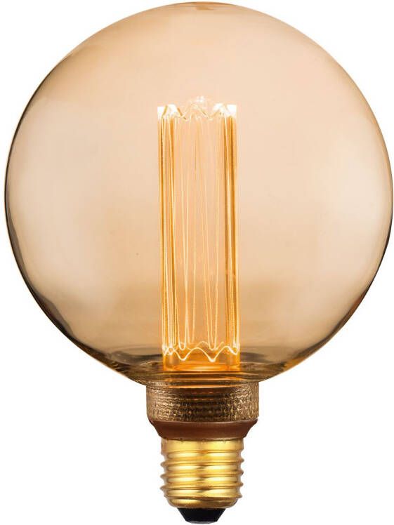 EGLO Ledfilamentlamp G125 Amber Stepdim E27 9w