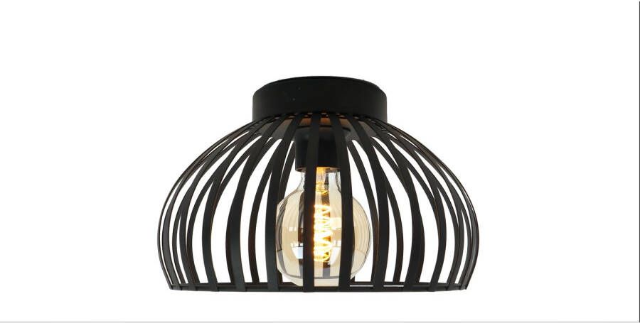 EGLO Plafondlamp MOGANO 3 Plafondlamp metaal in zwart hallamp met E27 fitting (1 stuk) - Foto 7