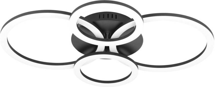 EGLO Plafondlamp Parrapos-z Zwart 41w