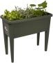 Elho Green Basics Kweektafel XXL 75 Kweekbak op Poten 100% Gerecycled Plastic L 36.5 x W 75.5 x H 65.1 cm Blad Groen - Thumbnail 2