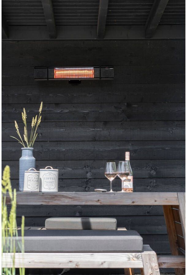 Eurom Heat and Beat Black Terrasverwarmer elektrisch Aluminium Zwart - Foto 6
