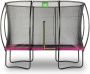 EXIT Toys EXIT Silhouette Rechthoekige Trampoline 305 x 214 cm (7x10ft) met Veiligheidsnet Roze - Thumbnail 4