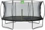 EXIT Toys EXIT Silhouette trampoline rond met veiligheidsnet 427 cm zwart - Thumbnail 4