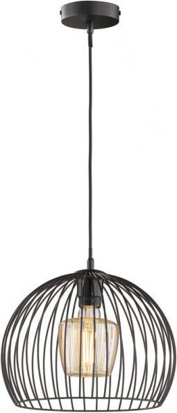 FISCHER&HONSEL Fischer & Honsel Hanglamp Zwart ⌀30cm E27 40w