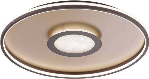 FISCHER&HONSEL Fischer & Honsel Plafondlamp Bug Goud Rond 46w