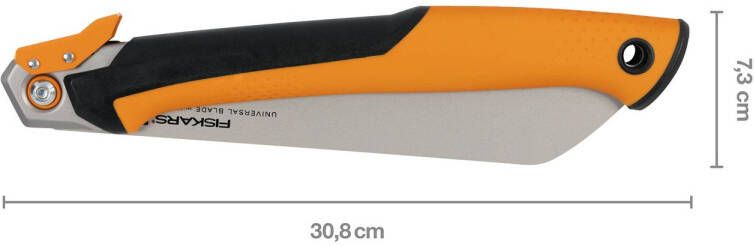 Fiskars Pro Inklapbare Trekzaag Powertooth 25cm 13tpi