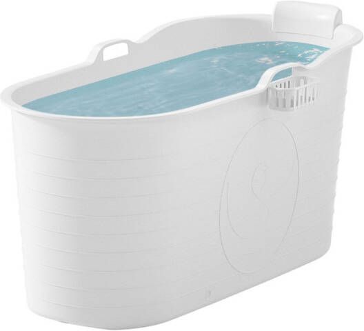 FlinQ Bath Bucket Xxl Incl Massagefunctie 230l Wit