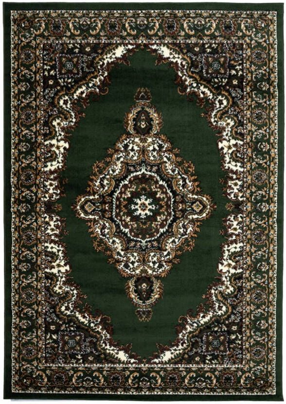 Flycarpets Klassiek Vloerkleed Skazar Groen 200 X 290 Cm