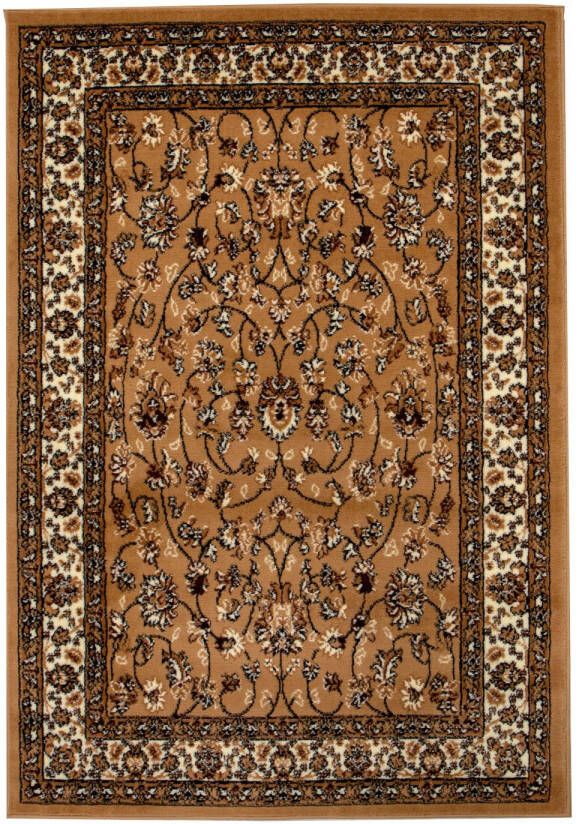 Flycarpets Klassiek Vloerkleed Skazar Oosters Motief Beige 120 X 170 Cm