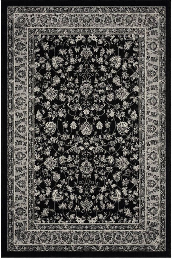 Flycarpets Klassiek Vloerkleed Skazar Oosters Motief Zwart grijs 280 X 380 Cm