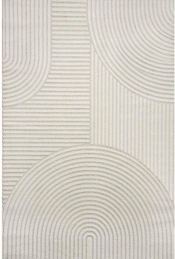 Flycarpets Modern Vloerkleed Eliora Japandi Crème 120 X 170 Cm