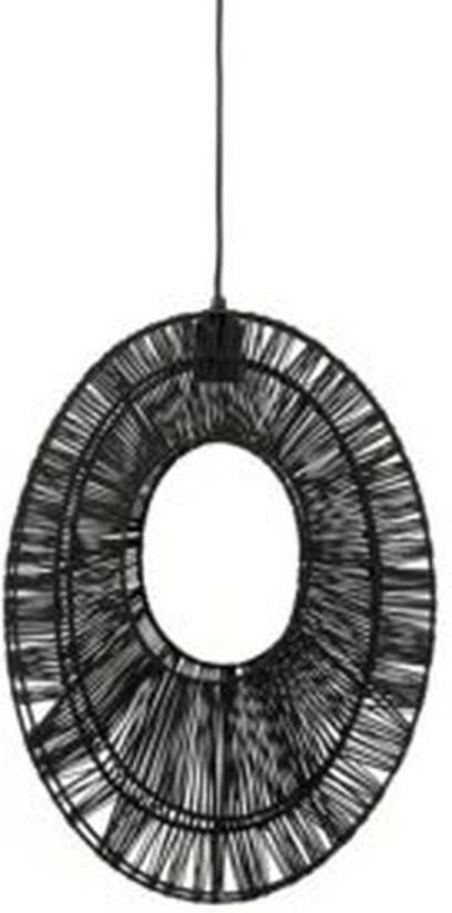 By-Boo Hanglamp Ovo 1-lamps 50 x 19cm Zwart