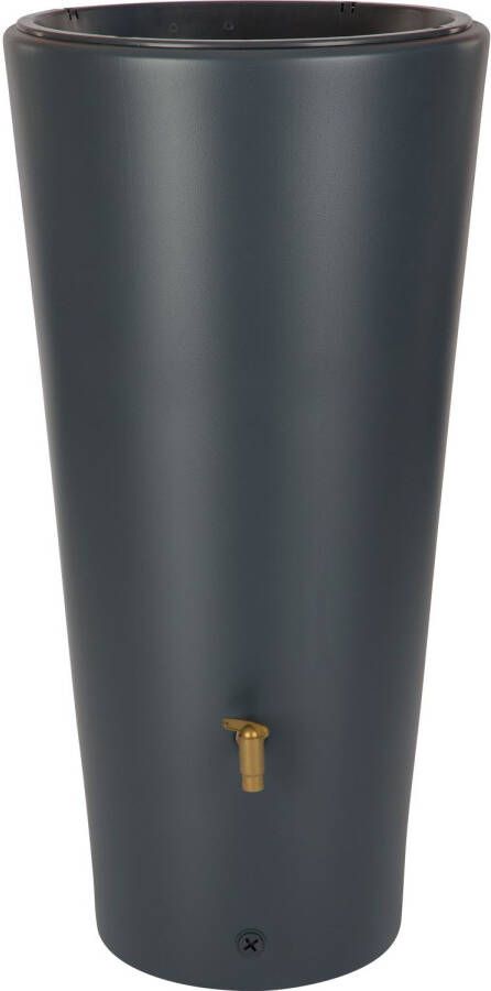 Waterton.nl Vaso regenton met bloembak 220 liter antraciet - Foto 2