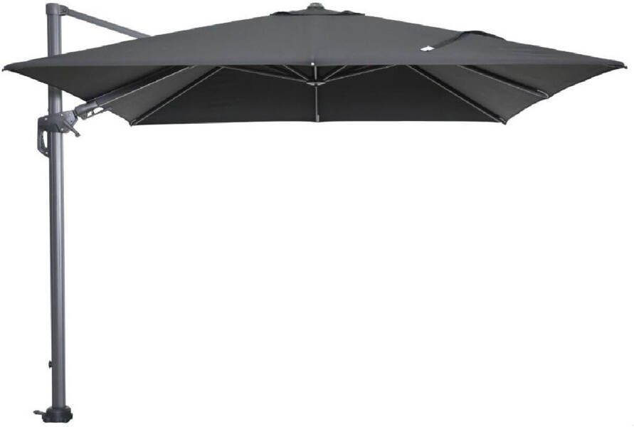 Garden Impressions Hawaii Zweefparasol 300x300 C. Black Zwart