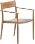 Garden Impressions Richmond dining fauteuil light teak look natural merino sand - Thumbnail 3