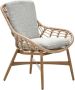 Garden Impressions Castello lounge fauteuil light teak look natural merino sand - Thumbnail 3