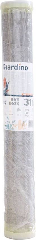 Giardino RVS 316 gew. ijzergaas verz. 2.31x0.28mmx100cmx25m