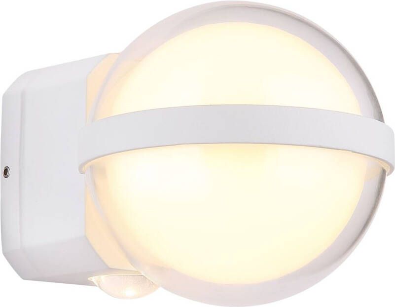 Globo Buitenlamp Illi Led Aluminium Wit 1x Led