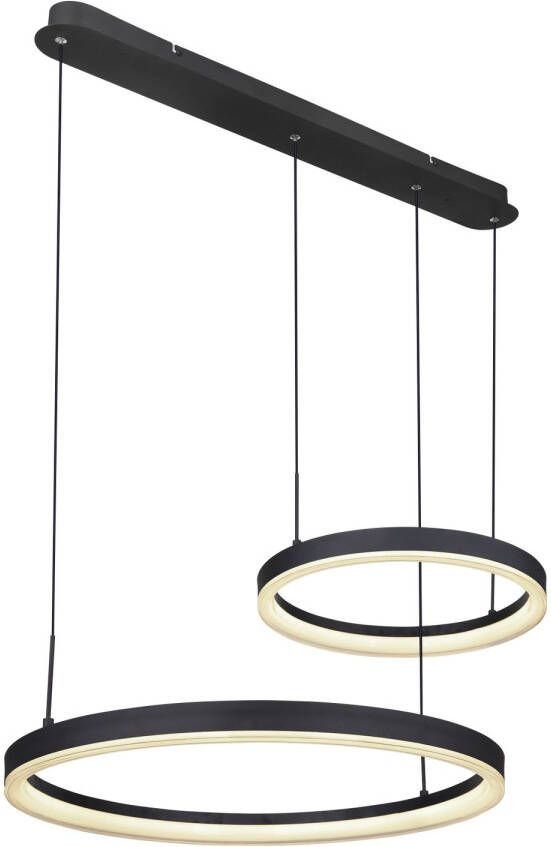 Globo Hanglamp Augusto Led Metaal Zwart 1x Led