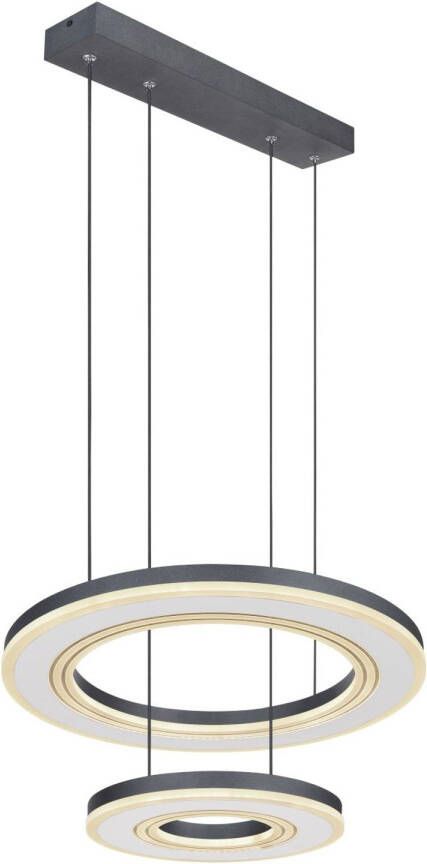 Globo Hanglamp Blasius Led Metaal Zwart 1x Led