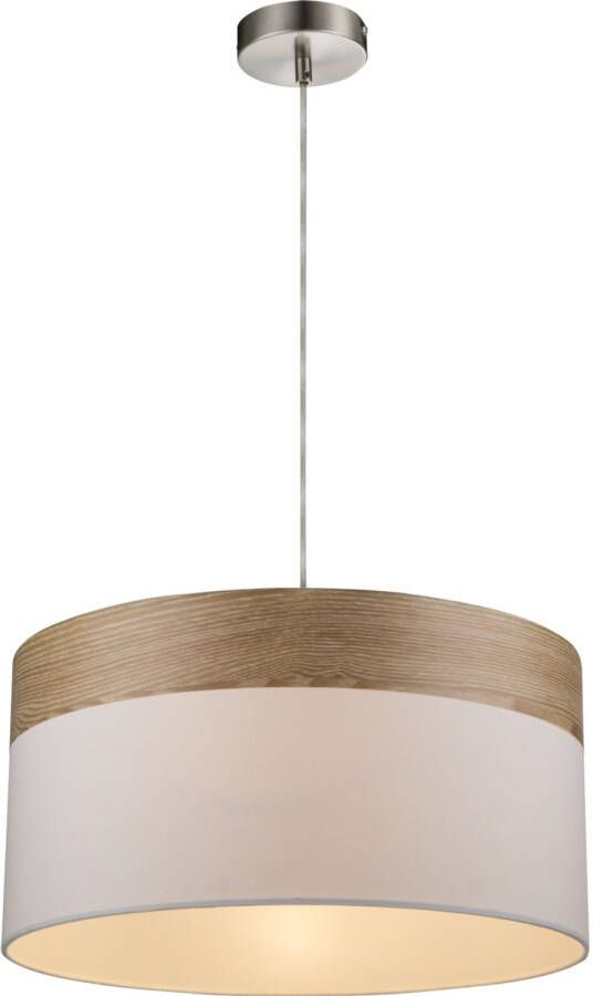 Globo Hanglamp Chipsy Metaal Nikkel 1x E27