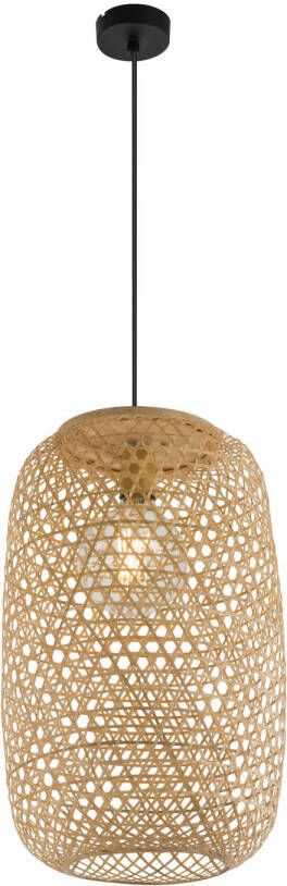 Globo Hanglamp Mirena Bamboe Natuurlijk 1x E27