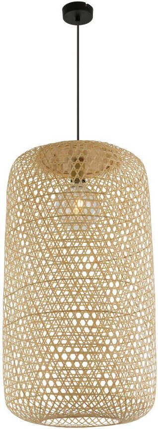 Globo Hanglamp Mirena Bamboe Natuurlijk 1x E27