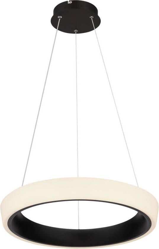 Globo Hanglamp Tabano Led Metaal Zwart 1x Led