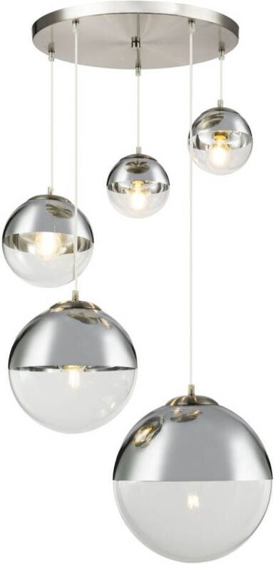 Globo Hanglamp Varus Metaal 3x E27